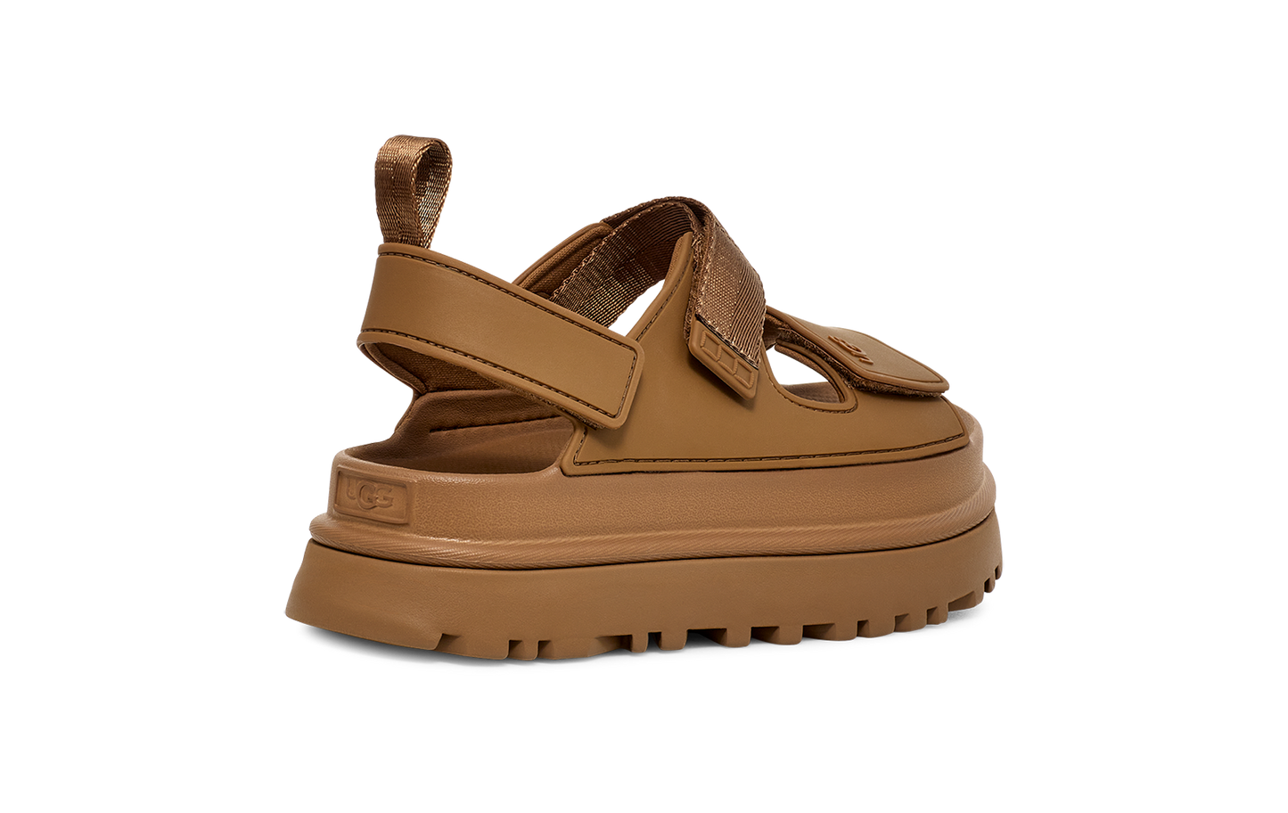 W Goldenglow Sandals in Bison Brown