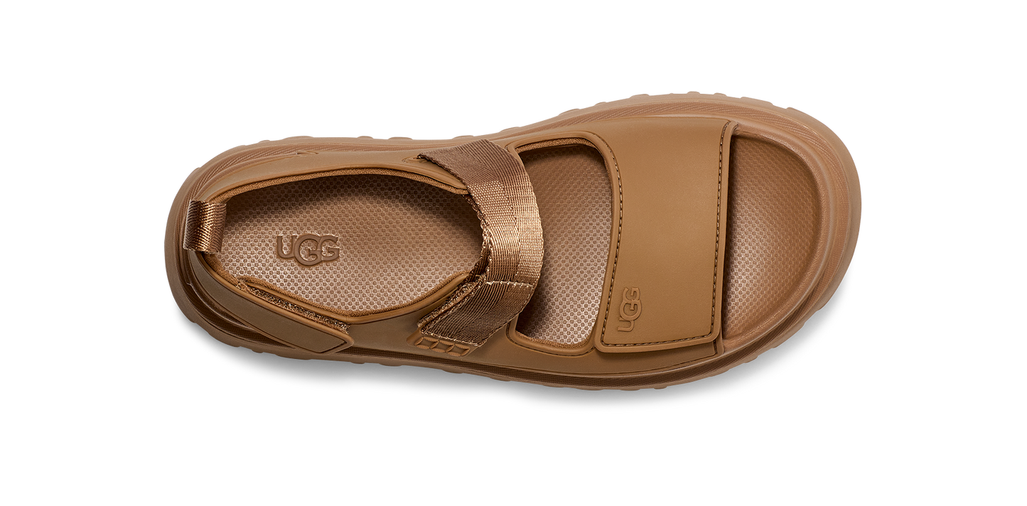 W Goldenglow Sandals in Bison Brown