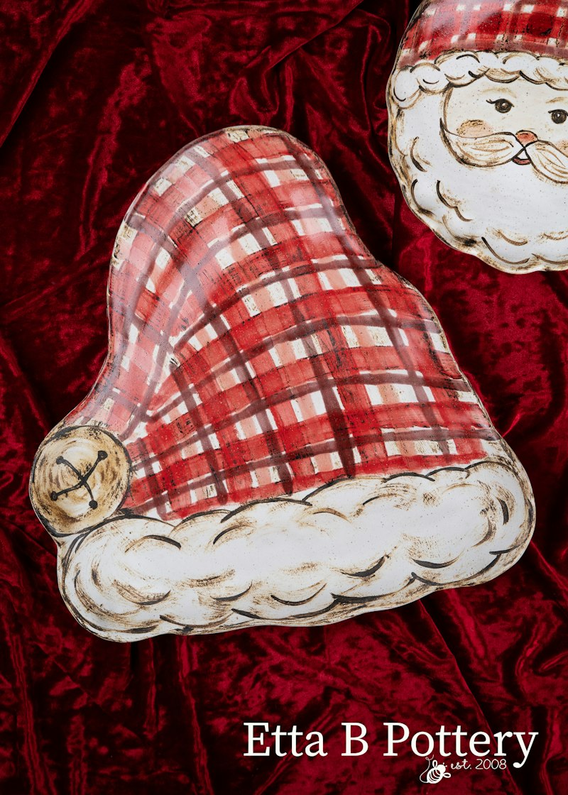 Santa Hat Platter