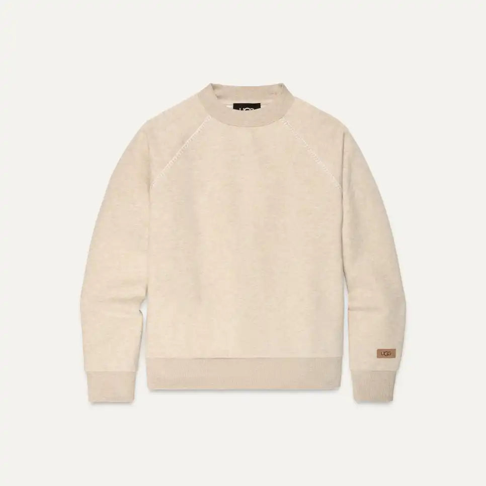 UGG W Classic Crewneck Sand Heather