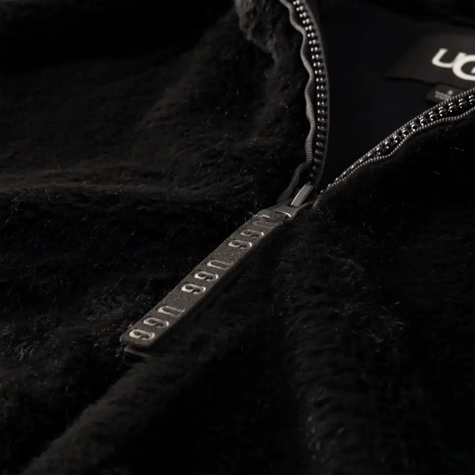 Tash Faux Fur Jacket - Black