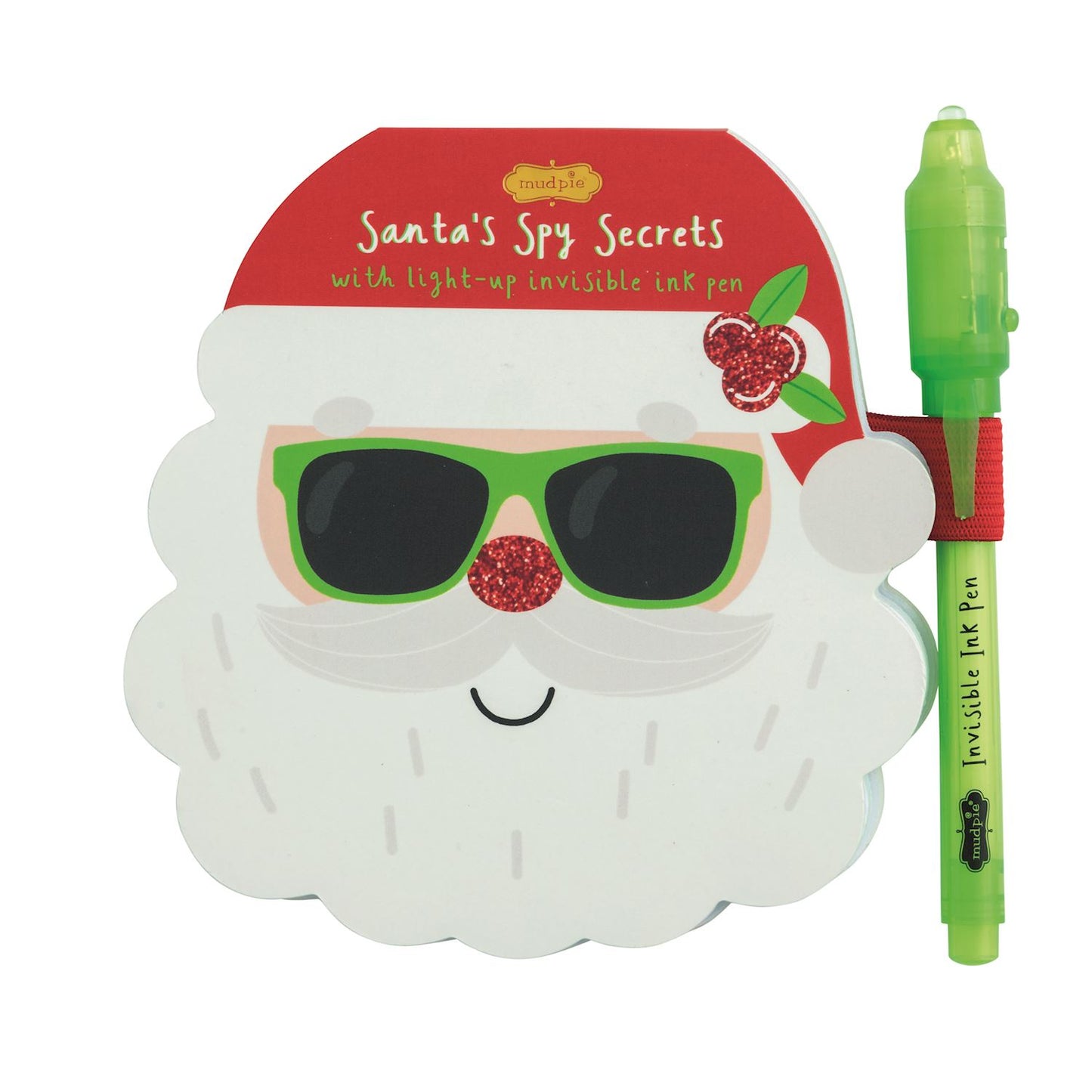 Santa's Spy Secrets Pad and Invisible Pen Set