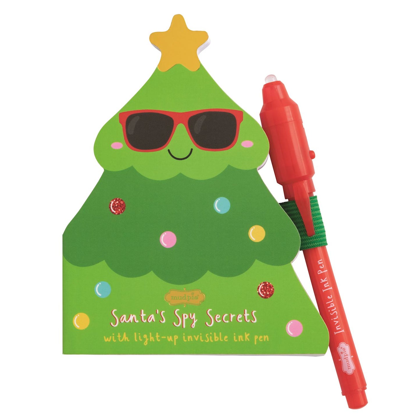 Santa's Spy Secrets Pad and Invisible Pen Set