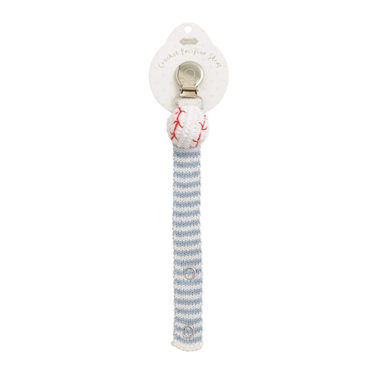 Baseball Crochet Pacy Clip