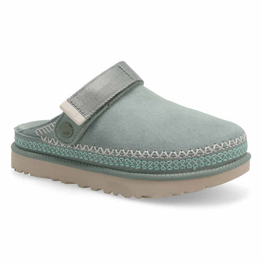 W Goldenstar Meadow Accent Clog in Artichoke