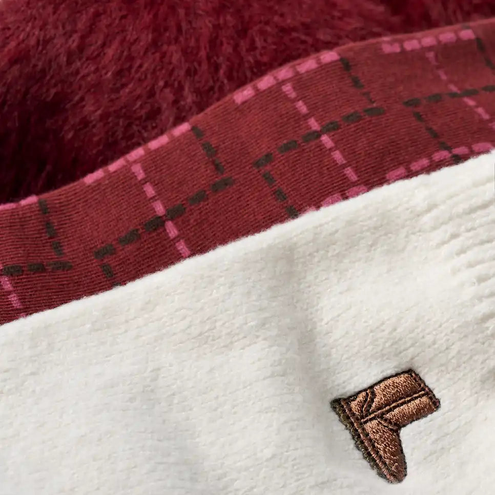 Women's UGG Classic Crew 3 Pack Classic Boot / Plaid / Coffee Berry