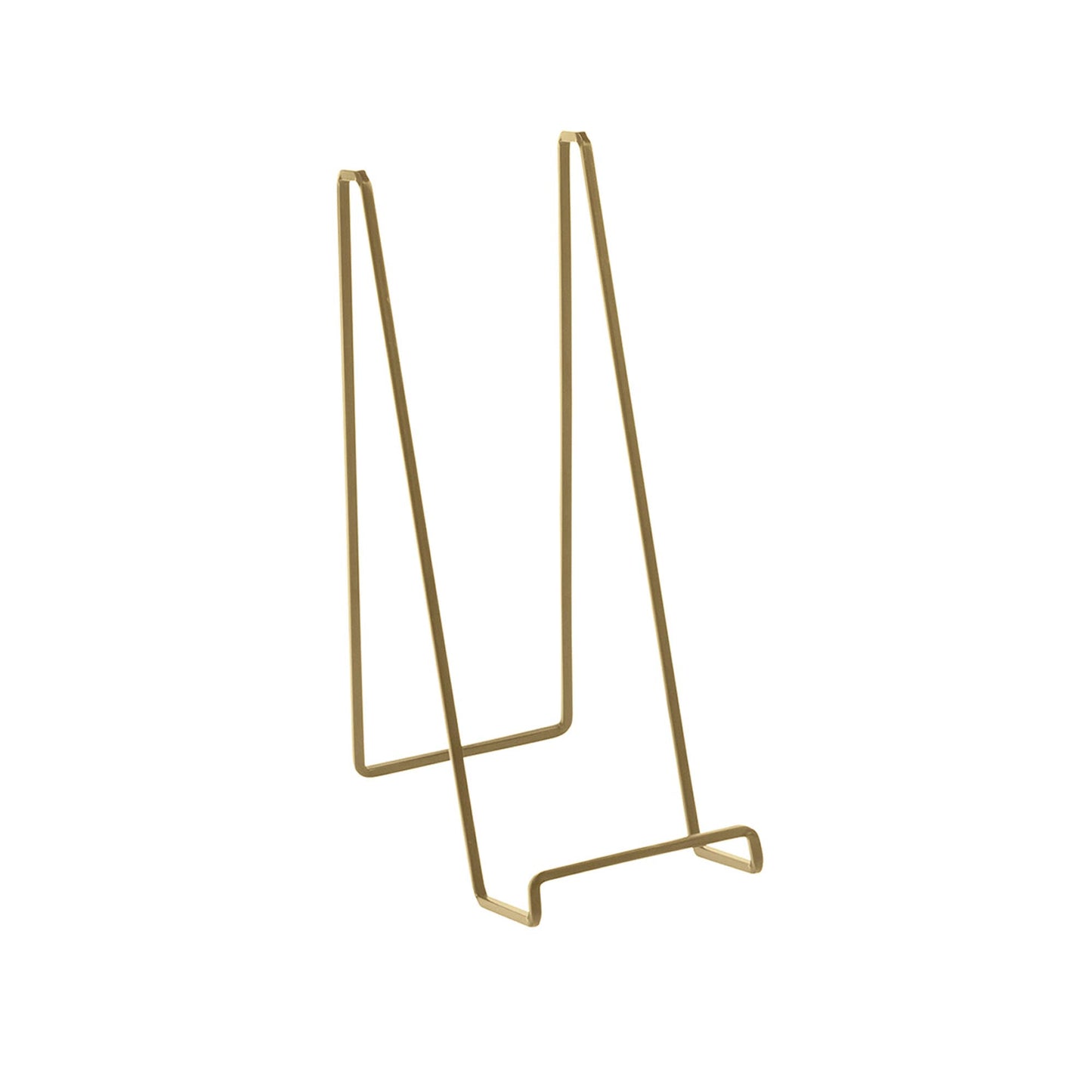 Square Wire Stands: Gold / 4"