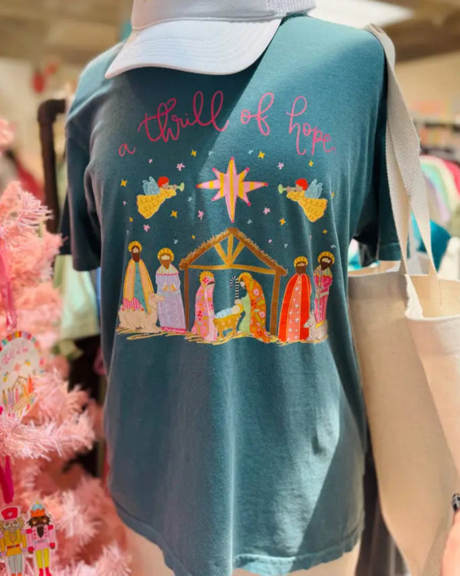 Thrill of Hope Tshirt in Emerald