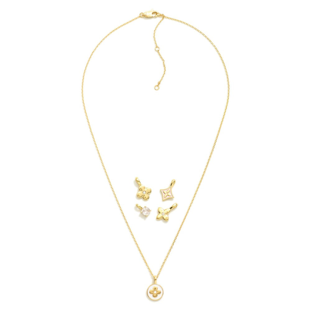 Necklace Set with Interchangeable Pendants