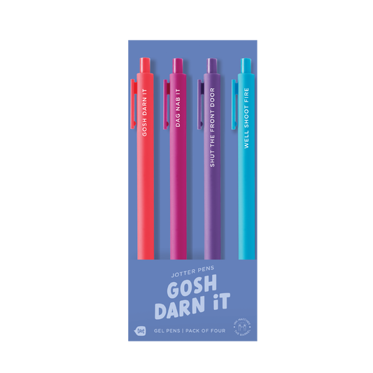 Jotter Sets 4 Pack Gosh Darn It