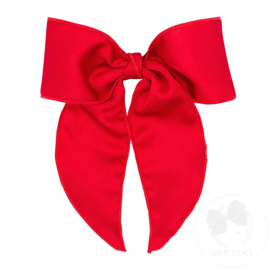 King Satin Fabric Bow