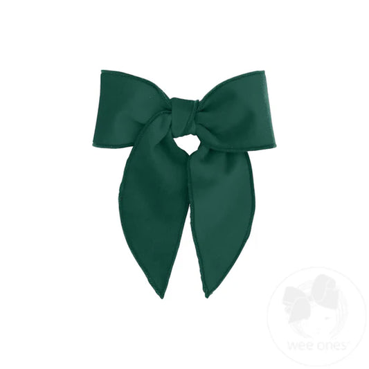 Medium Velvet Fabric Bow