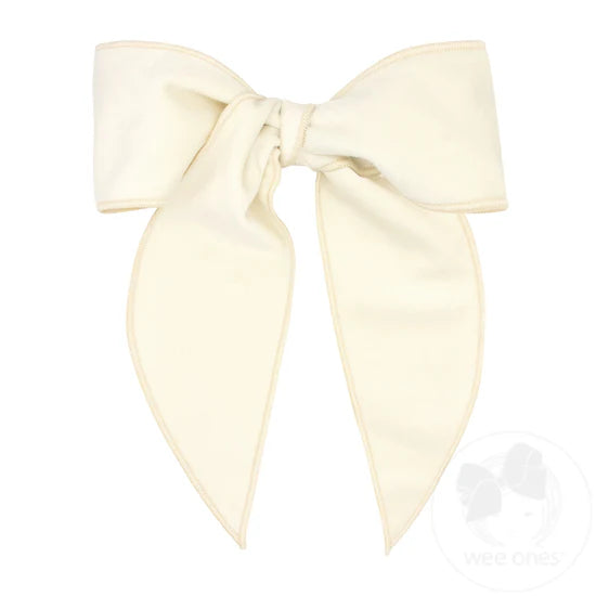 King Velvet Fabric Bow