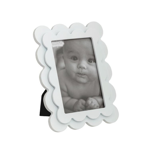 White Layered Wood Frames