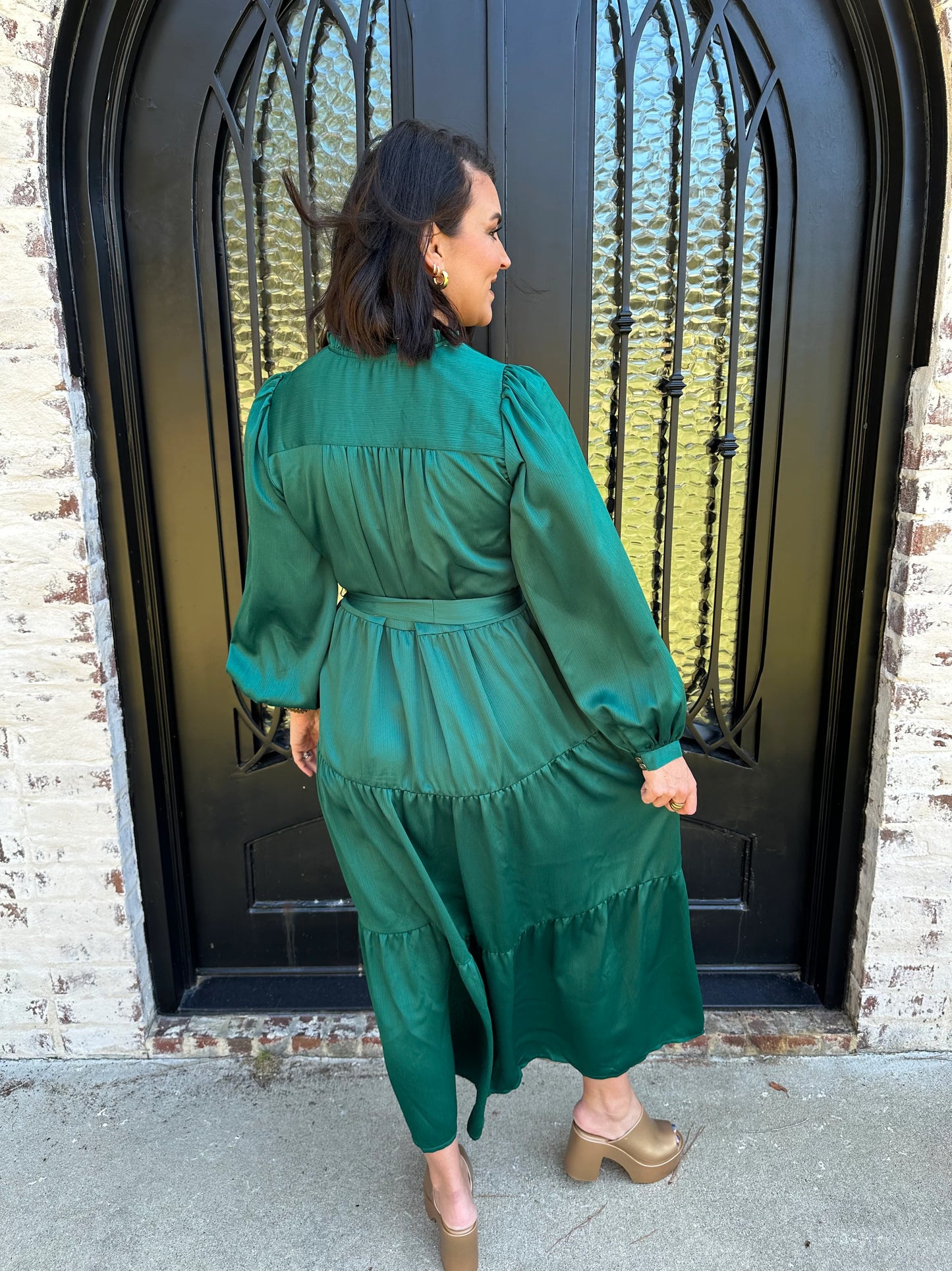 Gracelyn Dress in Aventurine