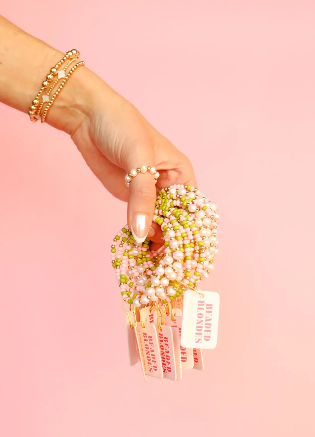 Coastal Pearl Ring: 7/8