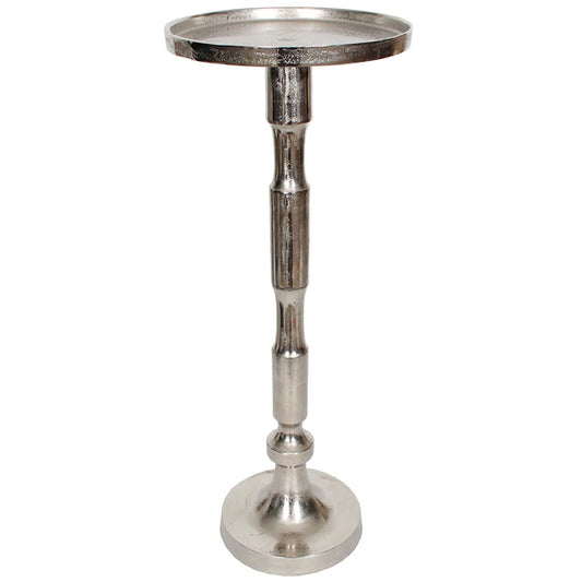 Aluminum Table 10" Silver
