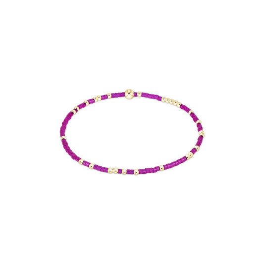 EGIRL HOPE UNWRITTEN BRACELET - FUCHSIA