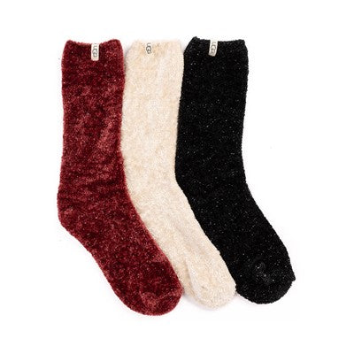 UGG W Leda Cozy Quarter 3 Pack Sparkle