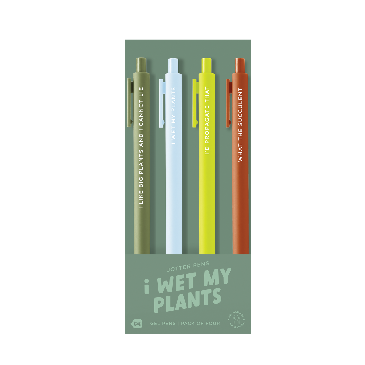 Jotter Sets 4 Pack I Wet My Plants