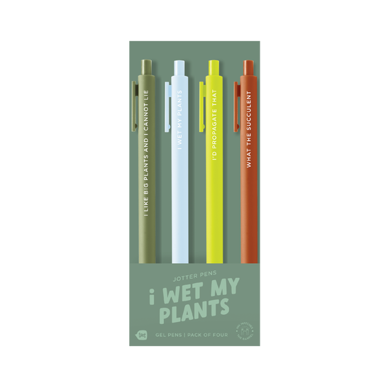 Jotter Sets 4 Pack I Wet My Plants