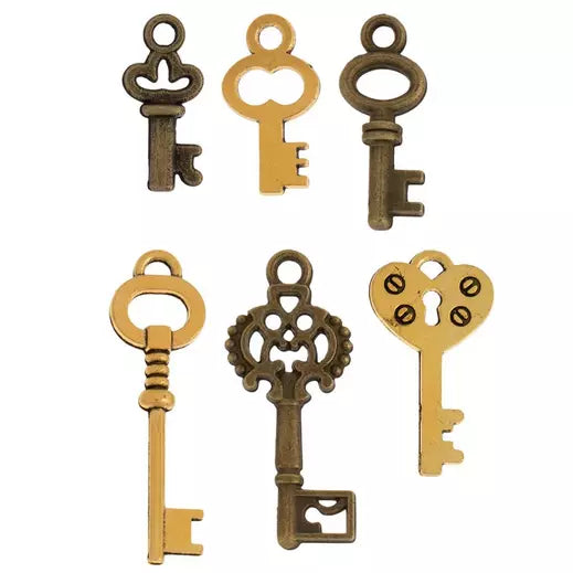 Assorted Key Charm