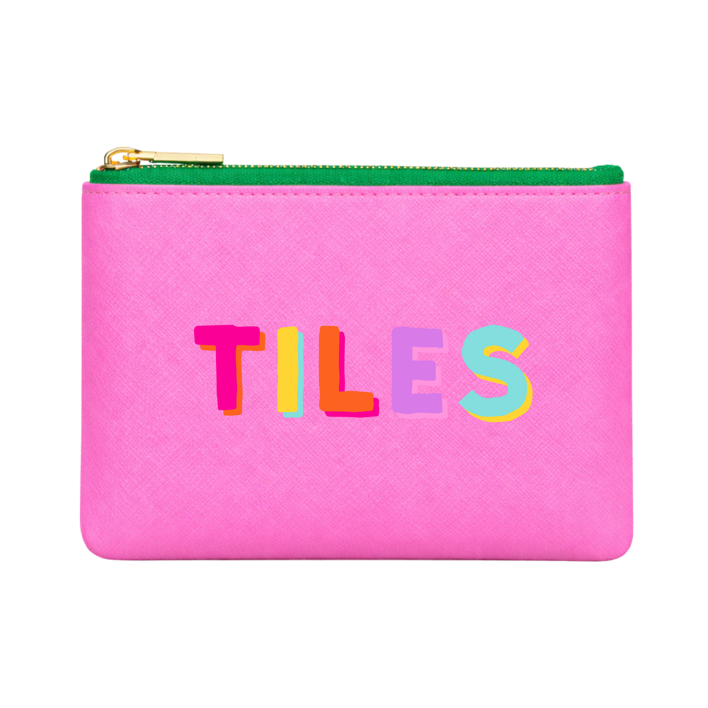 Mahjong Tile Storage Bag | Pink