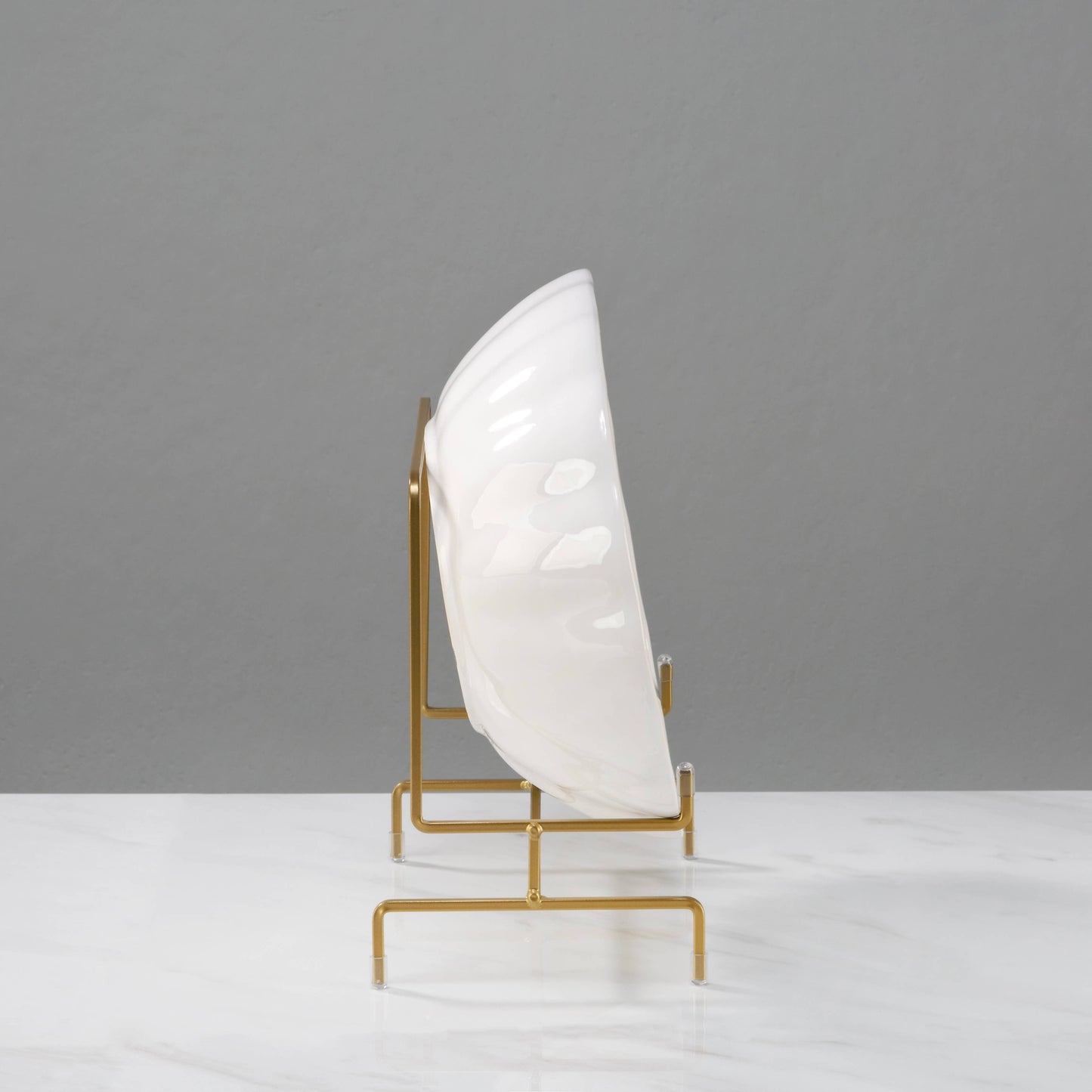 Platter Stand: Gold / Large
