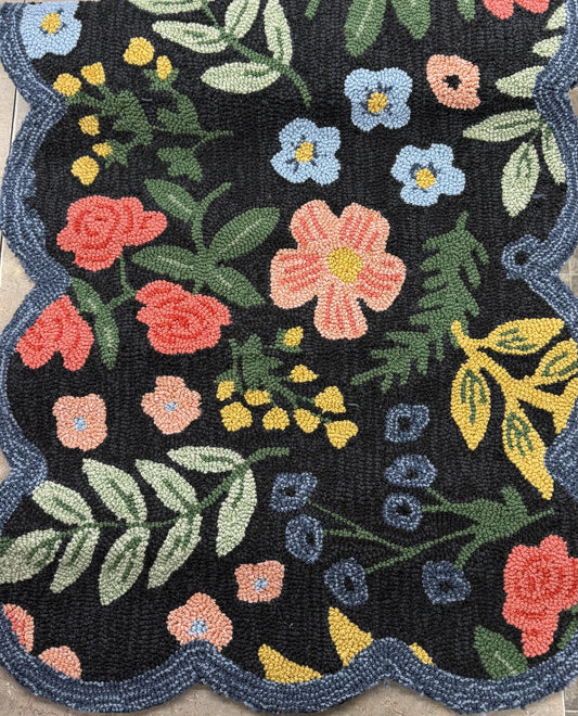 Rifle Paper Co. x Loloi Heathcote Light Blue Multi
