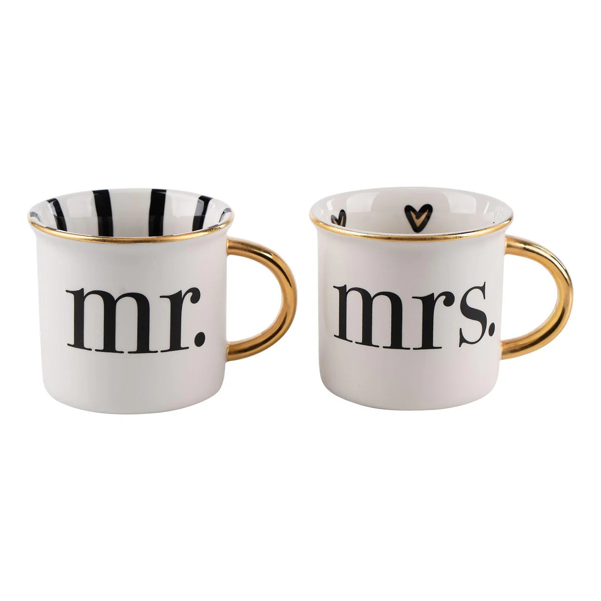 Mr & Mrs Mug Set