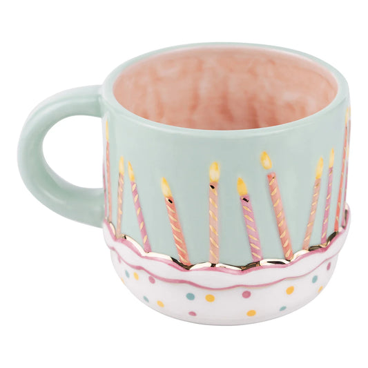Cake and Candle Mug