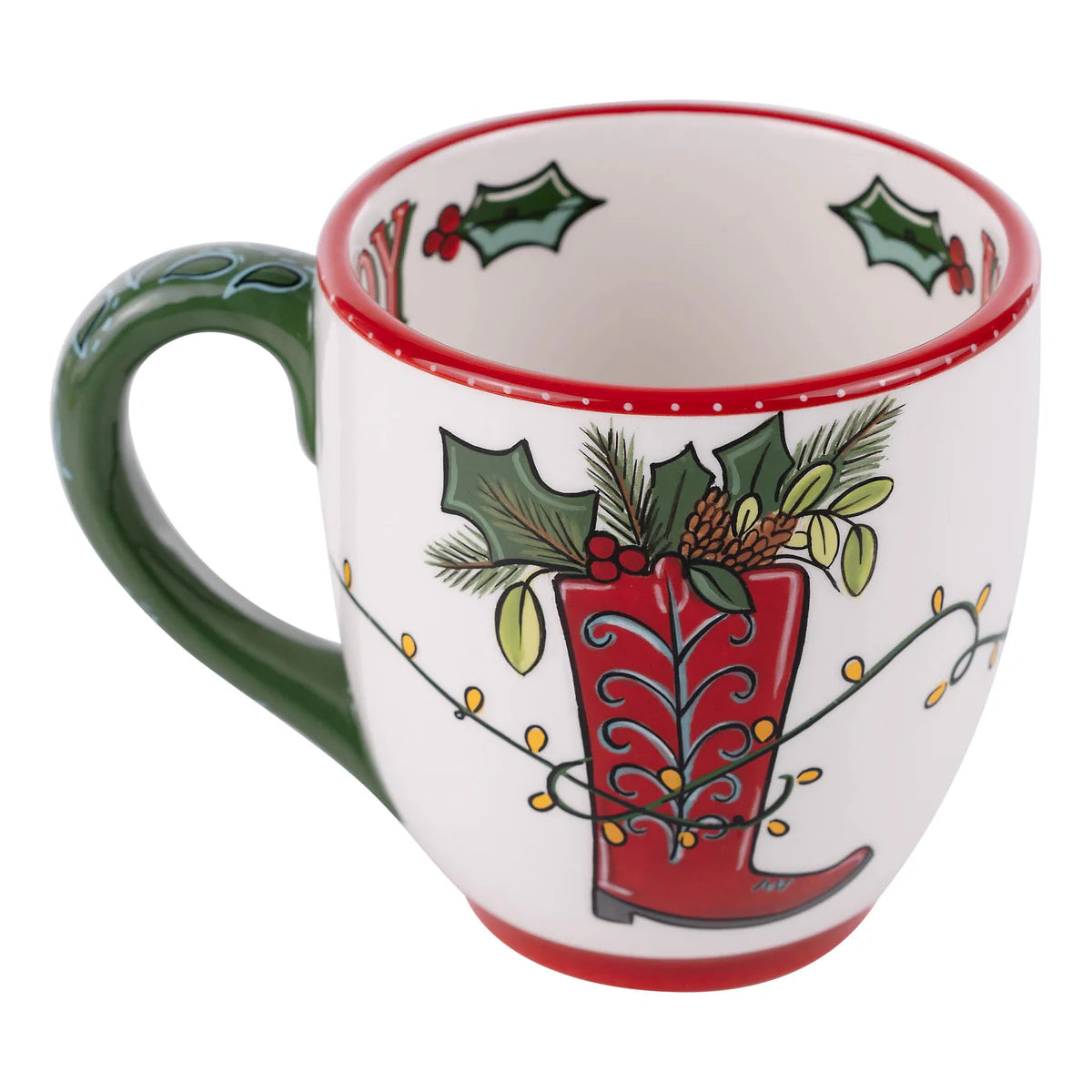 Ho Ho Ho Howdy Santa Mug