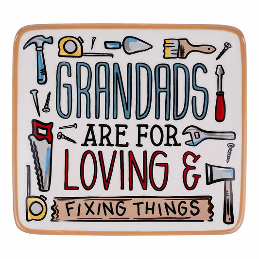 Grandpa's Are For Fixing Things Trinket Tray