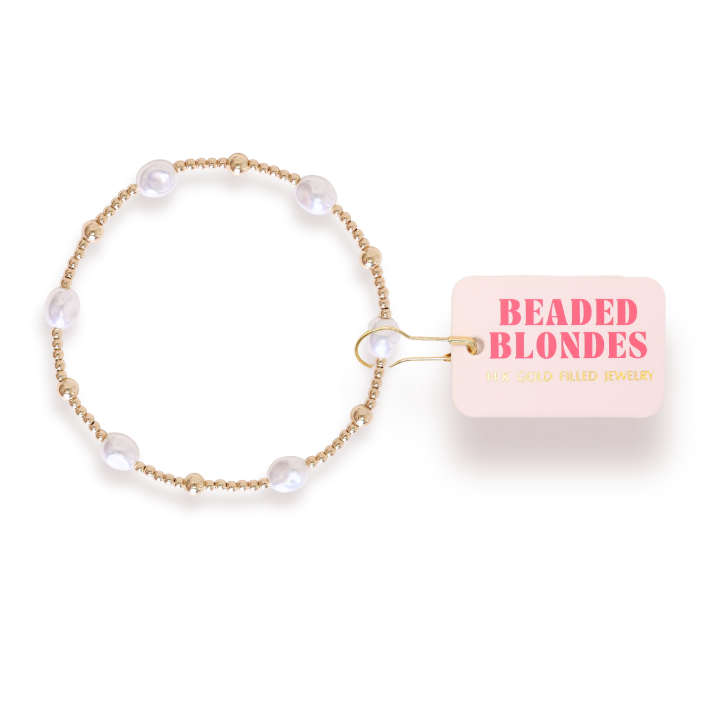 Maggie Bracelet in Gold: Standard 6.75 Inch