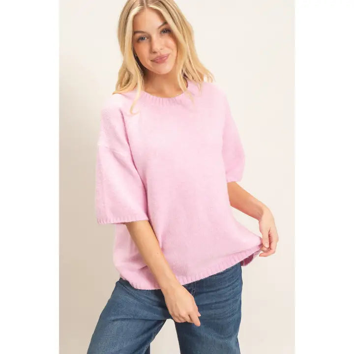 Oversized Drop Shoulder Sweater