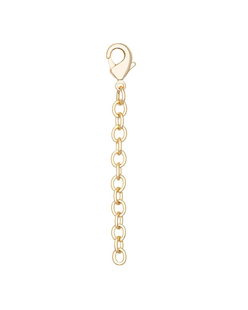 NECKLACE EXTENDER 2' LOBSTER GOLD METAL