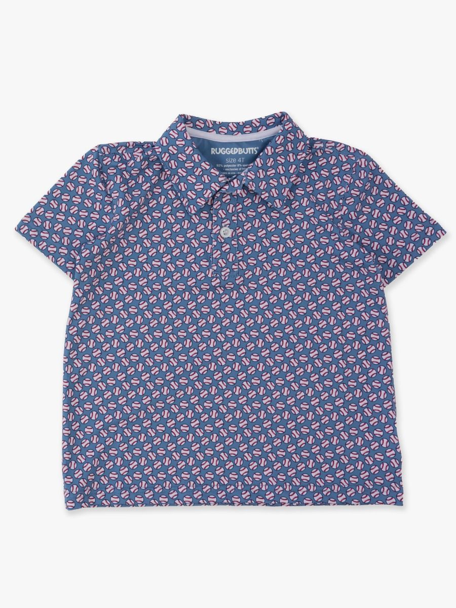 Home Run Knit Short Sleeve Performance Polo