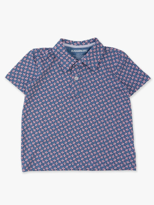 Home Run Knit Short Sleeve Performance Polo