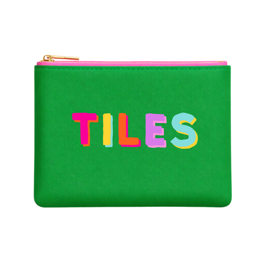 Mahjong Tile Storage Bag | Green
