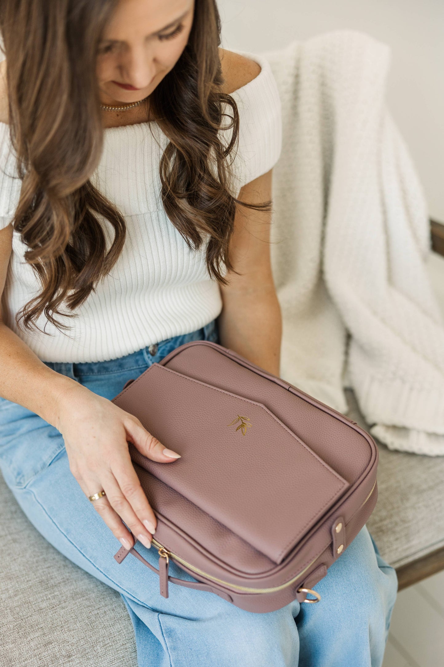 Bible Bag Crossbody in Lavender