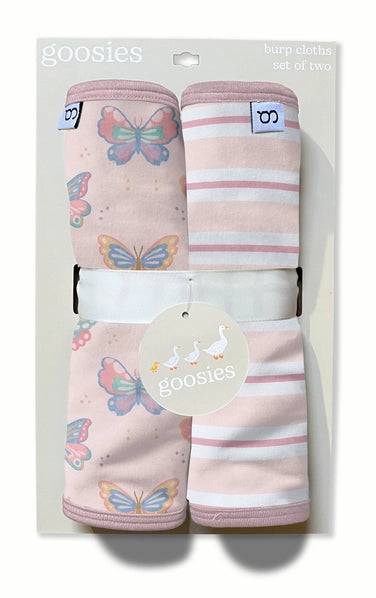 Burp Cloth Set - Butterfly Bliss