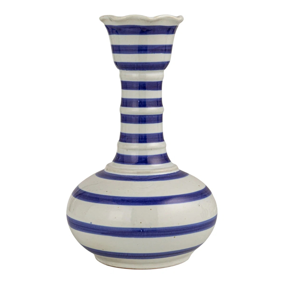 Hand Painted Stoneware Vase