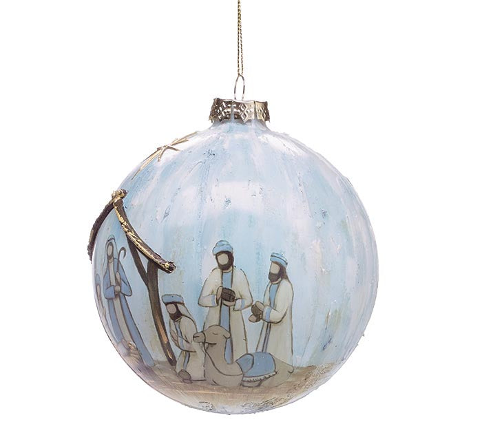 Humble Hope Manger Scene Ornament