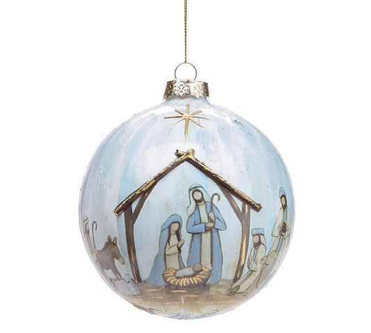 Humble Hope Manger Scene Ornament