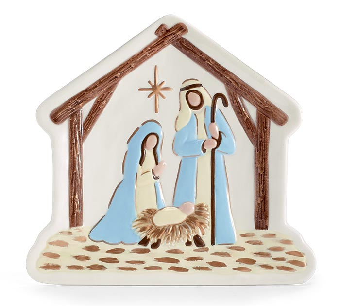 Humble Hope Holy Family Ceramic Plate
