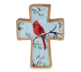 Cardinal Cross Sitter