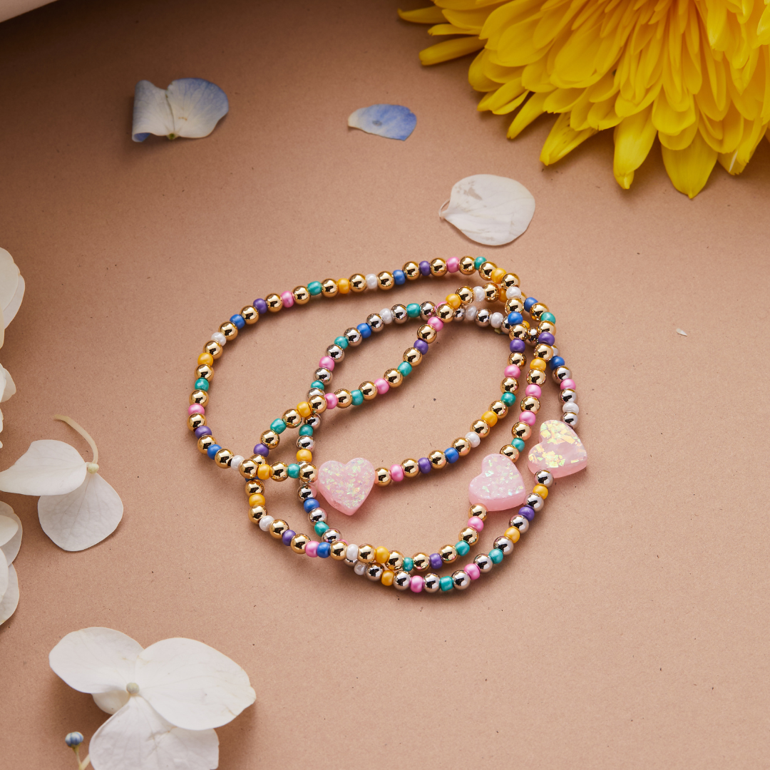 HOLY WATER UNCONDITIONAL LOVE BRACELET IN SILVE OMBRE