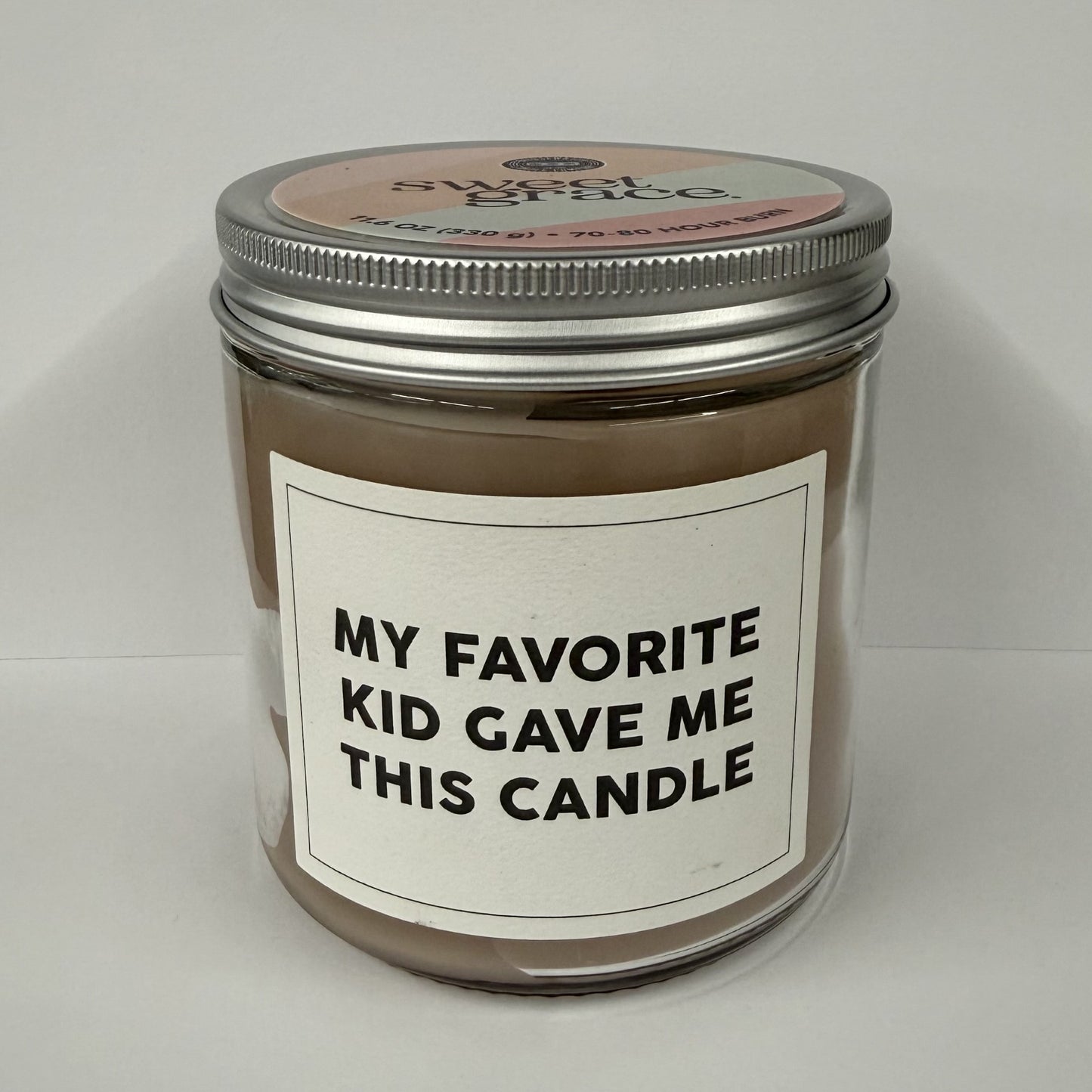 Sweet Grace Statement Jar Candle #053 My Favorite Kid