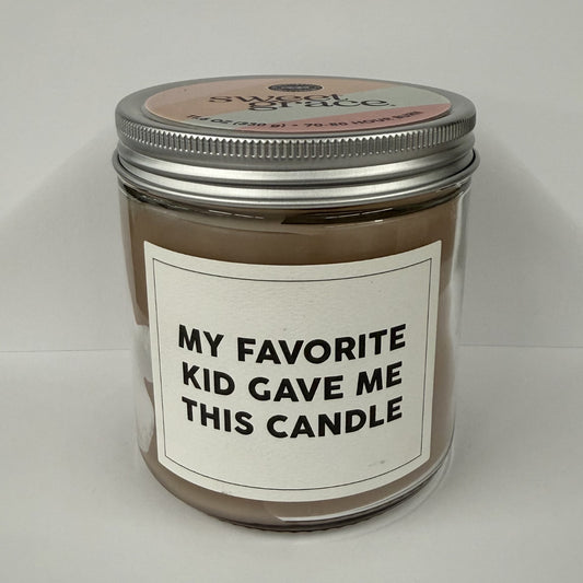 Sweet Grace Statement Jar Candle #053 My Favorite Kid