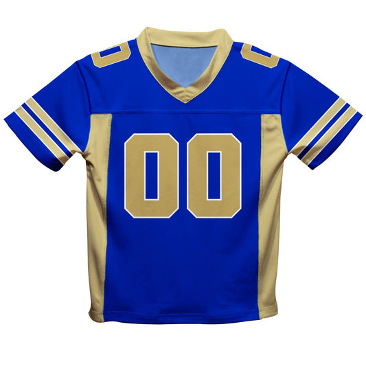 Royal and Gold Boys Football Jersey